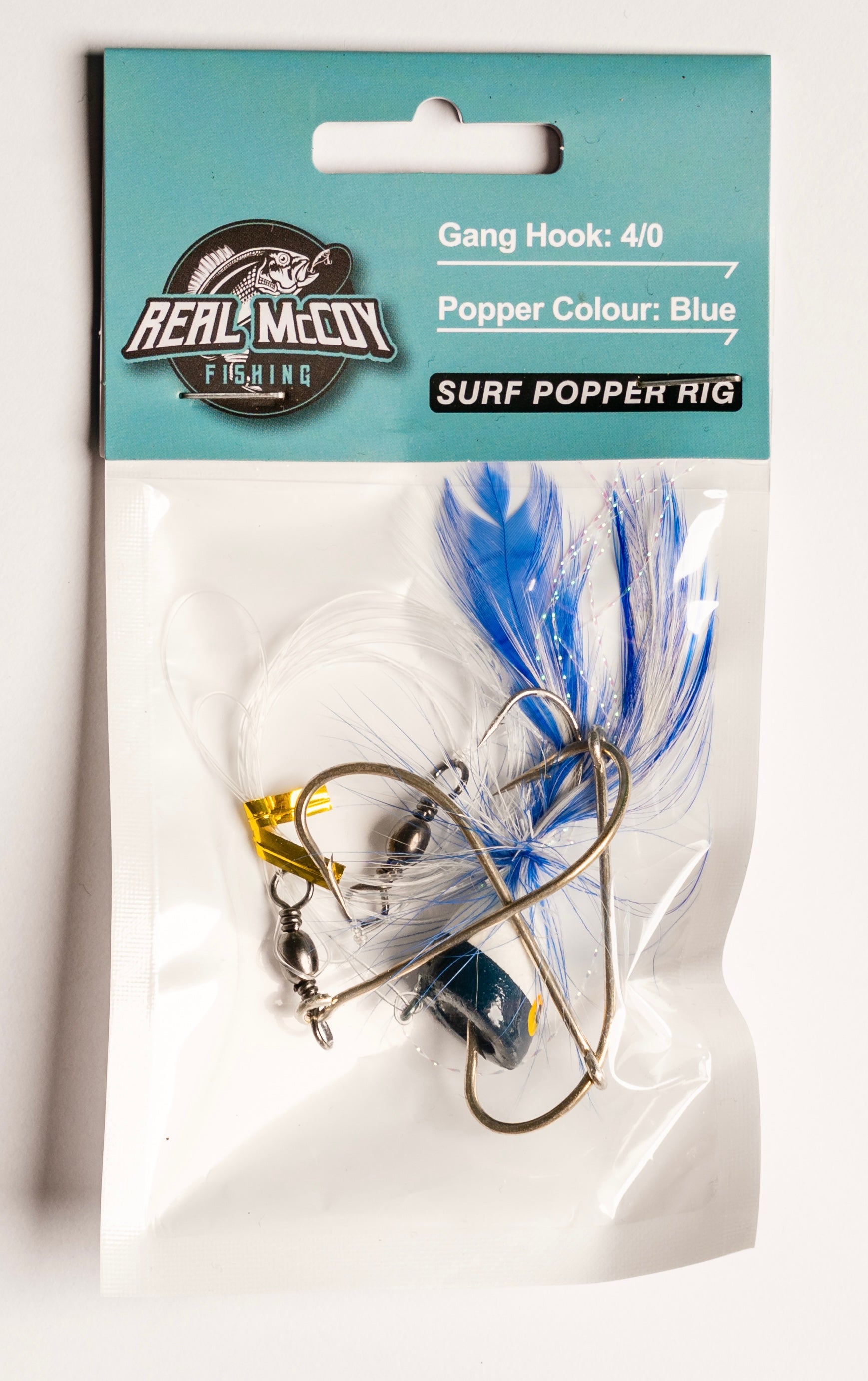 Blue Surf Popper Rig – Real McCoy Fishing