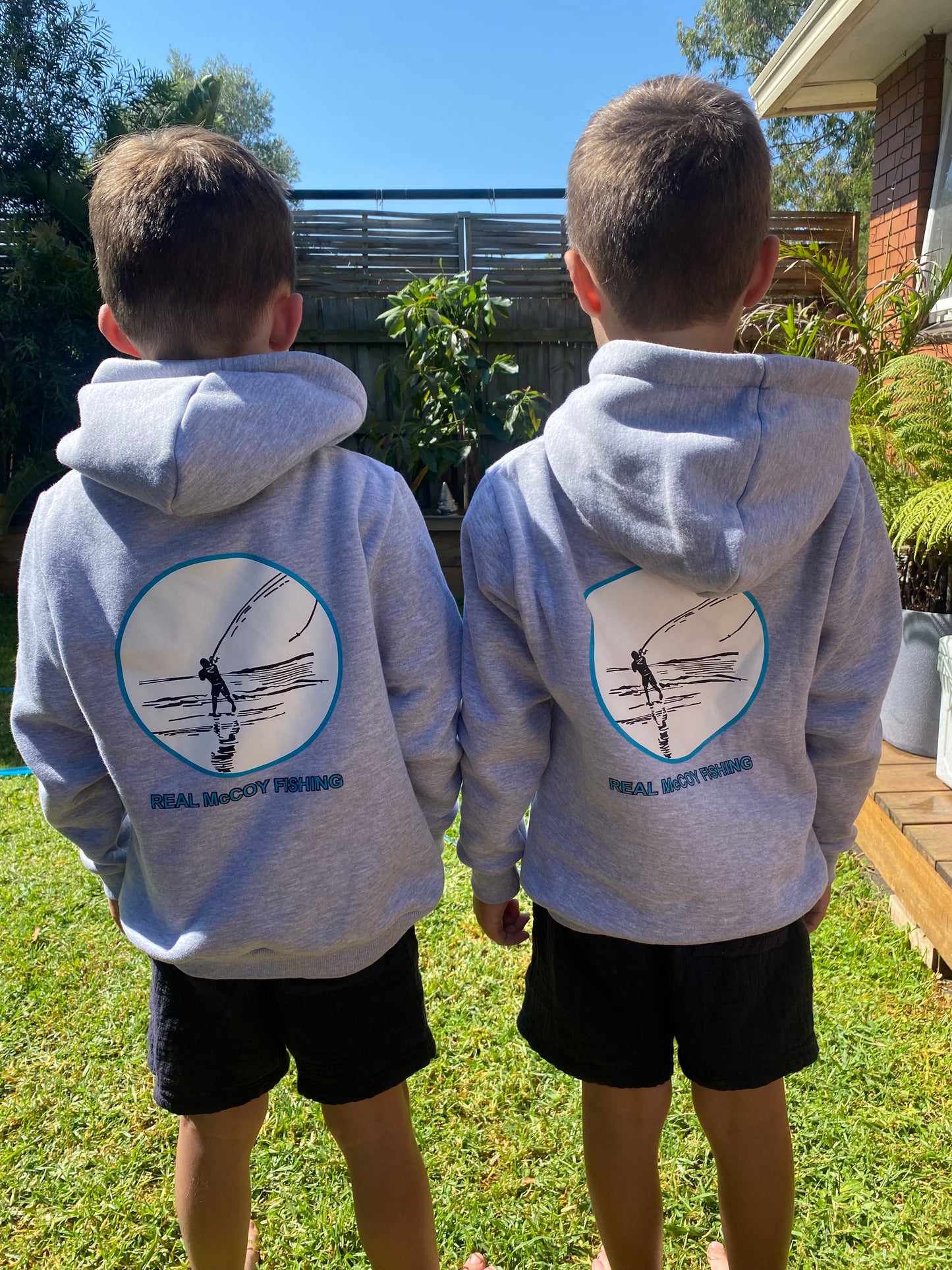 Kids Grey Hoodie