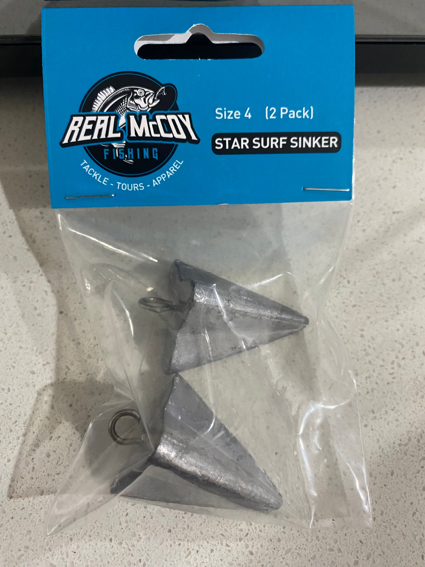 Star Surf Sinker (two pack)
