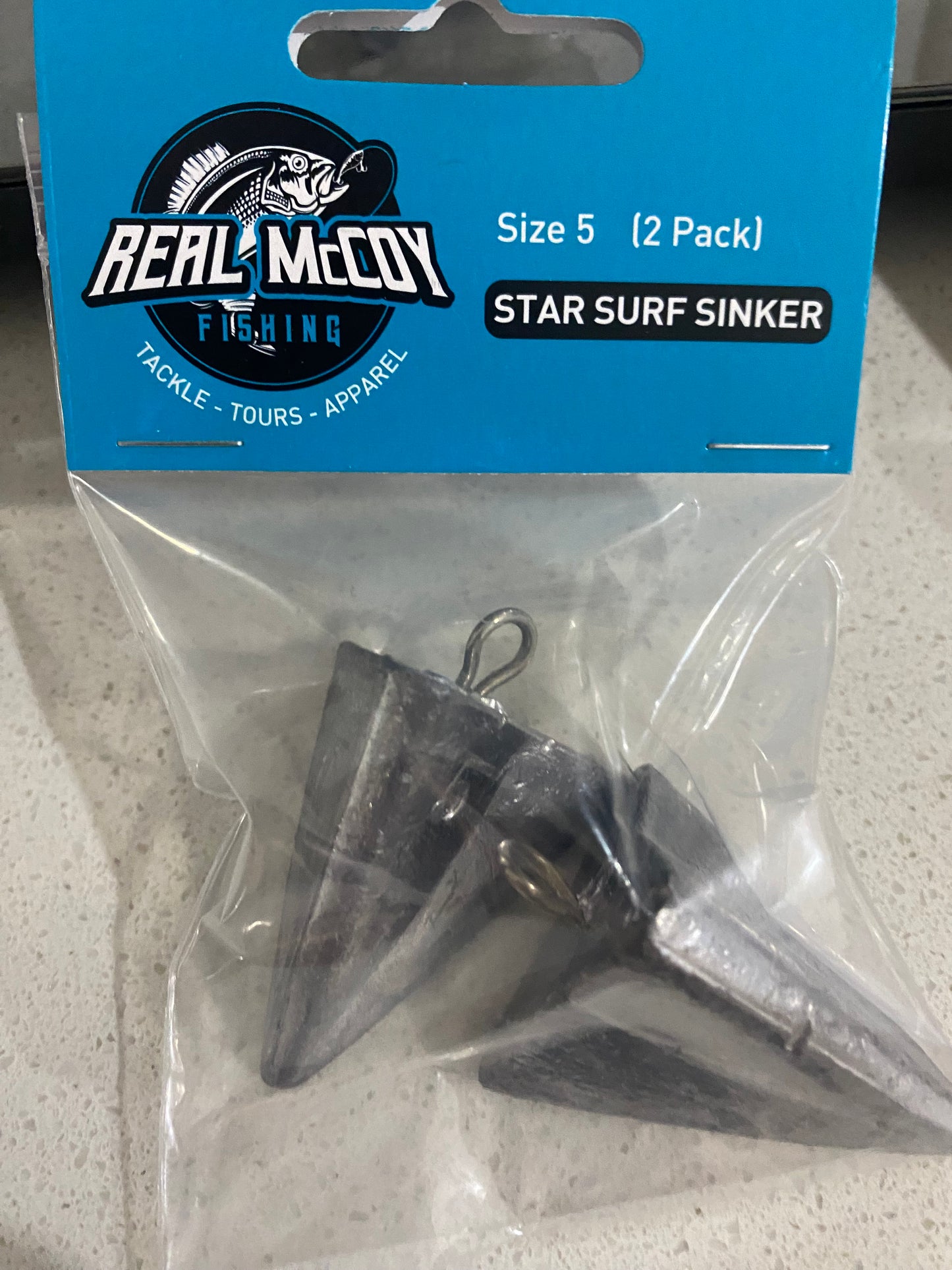 Star Surf Sinker (two pack)