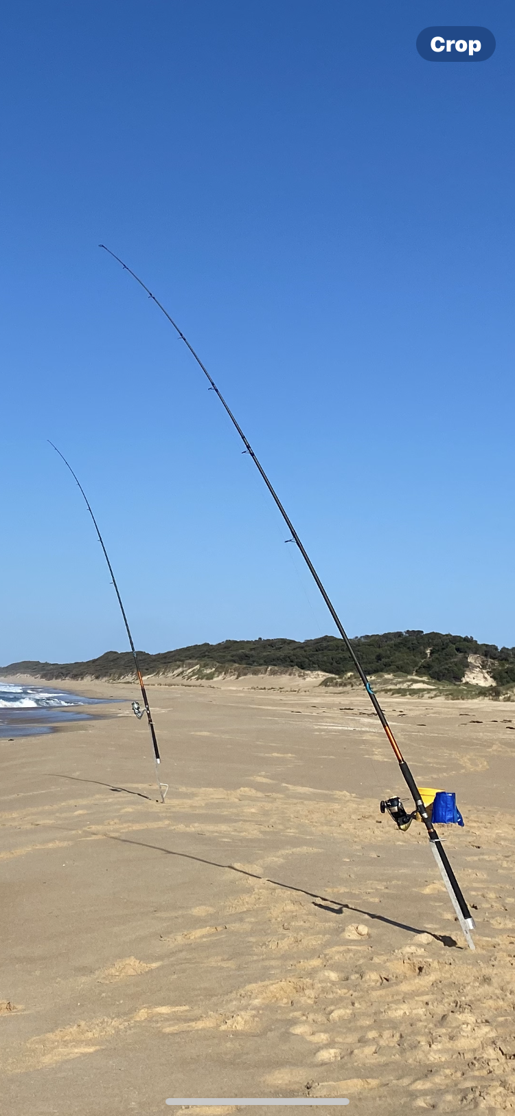 Aluminium Surf Rod Holder