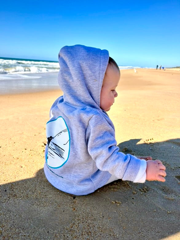 Kids Grey Hoodie