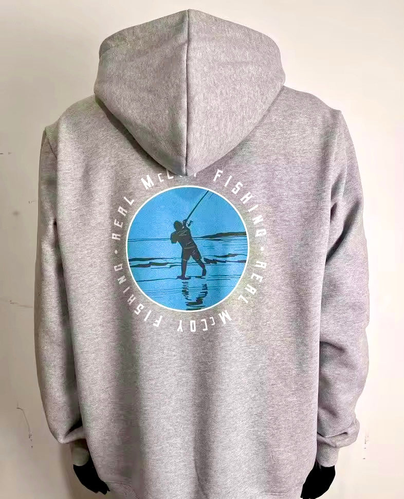 Grey Fleece Hoodie