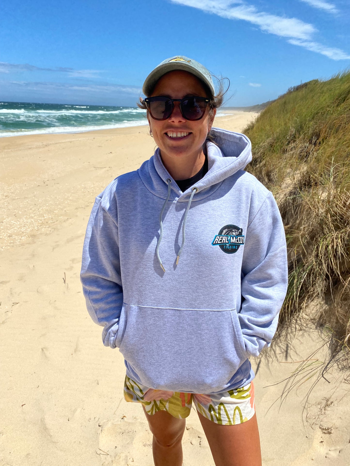 Grey Fleece Hoodie