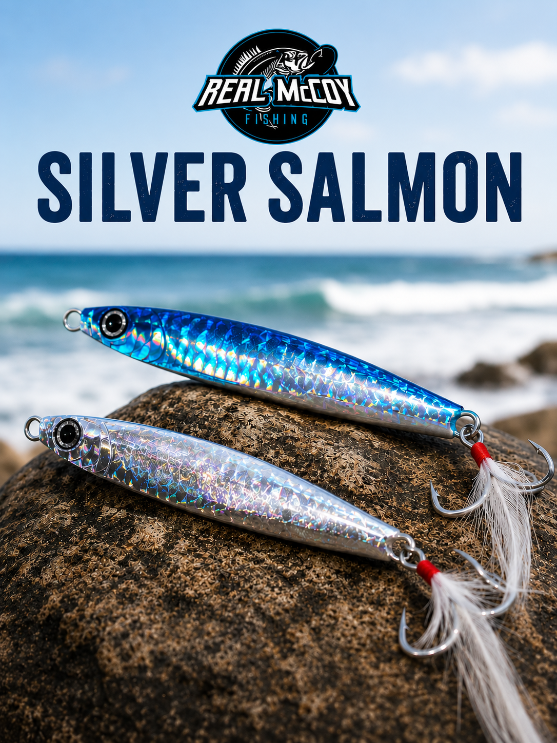 Silver Salmon Surf Lure