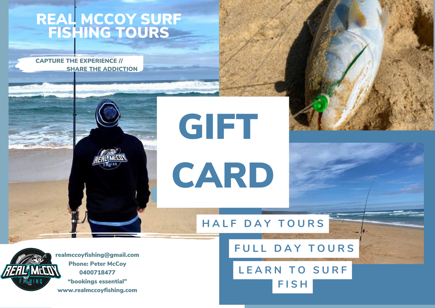 Real McCoy Fishing -  TOUR Gift Cards